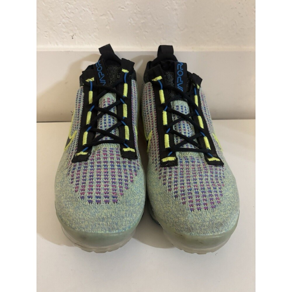 Nike Air VaporMax 2021 Flyknit “Volt Photo Blue” – Men’s US 9 / EU 42.5